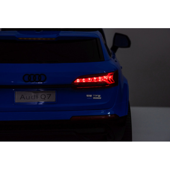 Pojazd Audi Q7 NEW LIFT Niebieski Pojazd Audi Q7 NEW LIFT Niebieski