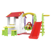 Domek ogrodowy 5w1 dla dzieci Czerwony dach