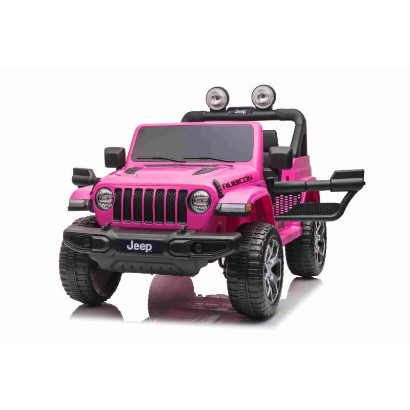 Pojazd Jeep Wrangler Rubicon Różowy