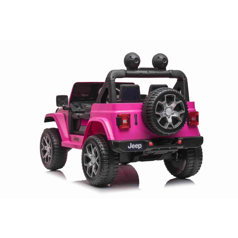 Pojazd Jeep Wrangler Rubicon Różowy