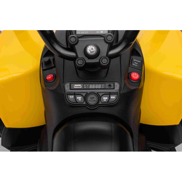 Quad Maverick ATV Żółty