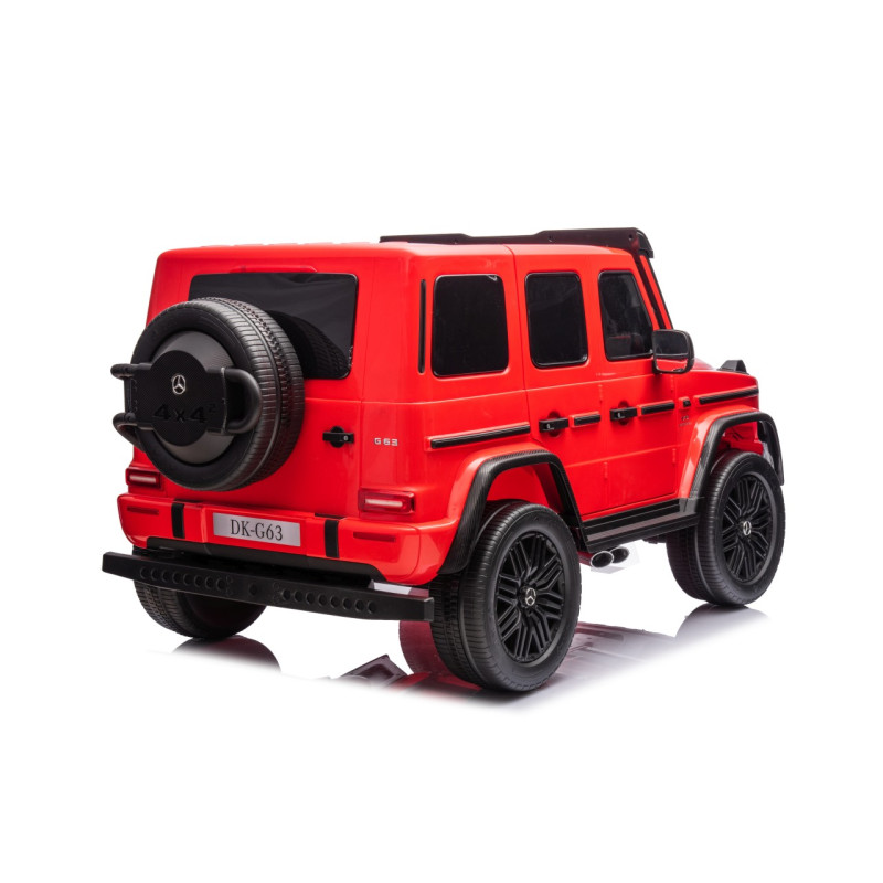 Pojazd Mercedes Benz G63 AMG XXL STRONG Czerwony