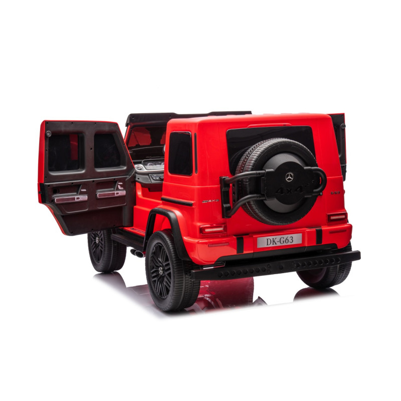 Pojazd Mercedes Benz G63 AMG XXL STRONG Czerwony