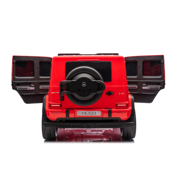 Pojazd Mercedes Benz G63 AMG XXL STRONG Czerwony