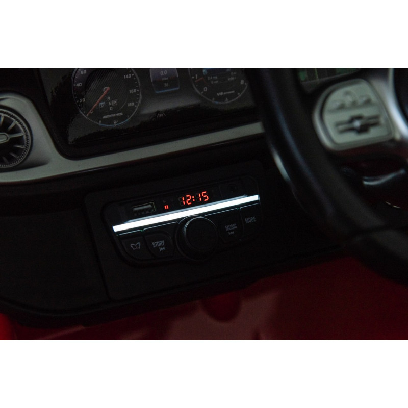 Pojazd Mercedes Benz G63 AMG XXL STRONG Czerwony
