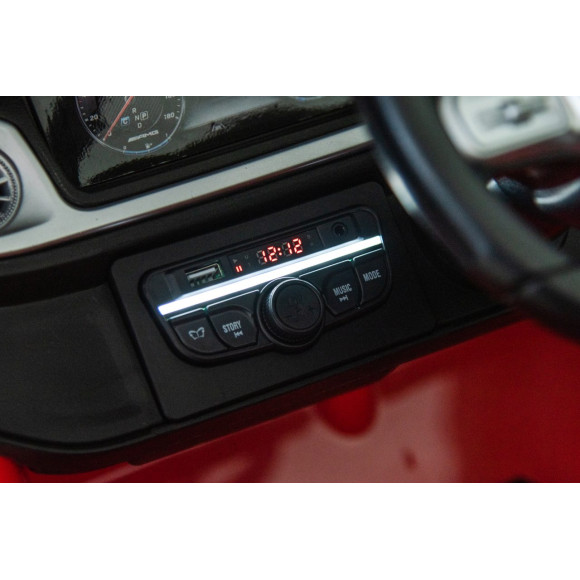 Pojazd Mercedes Benz G63 AMG XXL STRONG Czerwony