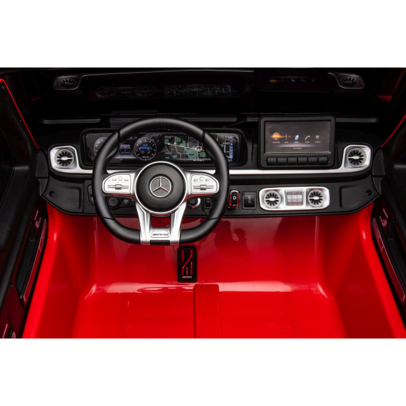 Pojazd Mercedes Benz G63 AMG XXL STRONG Czerwony