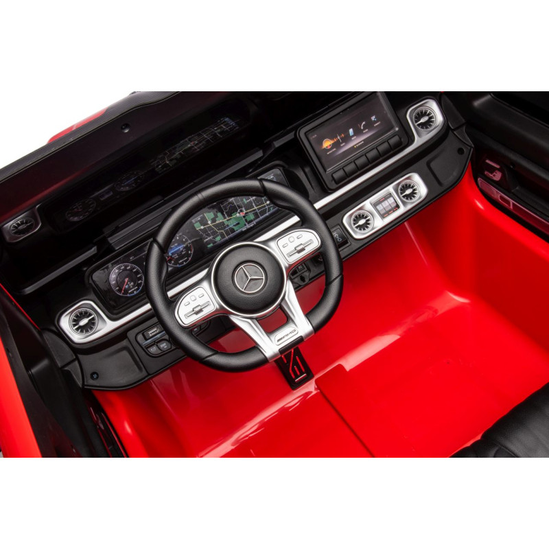 Pojazd Mercedes Benz G63 AMG XXL STRONG Czerwony