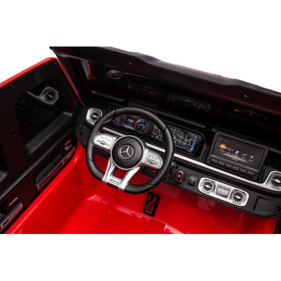 Pojazd Mercedes Benz G63 AMG XXL STRONG Czerwony