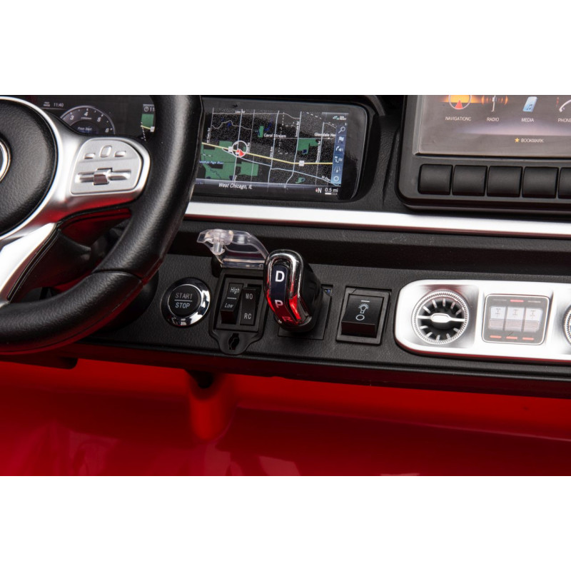 Pojazd Mercedes Benz G63 AMG XXL STRONG Czerwony