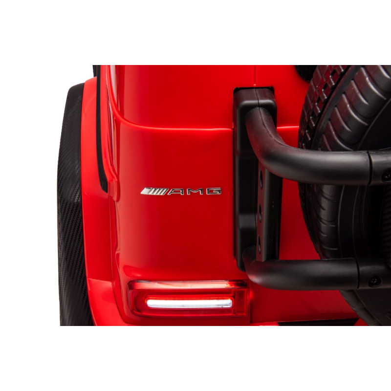 Pojazd Mercedes Benz G63 AMG XXL STRONG Czerwony