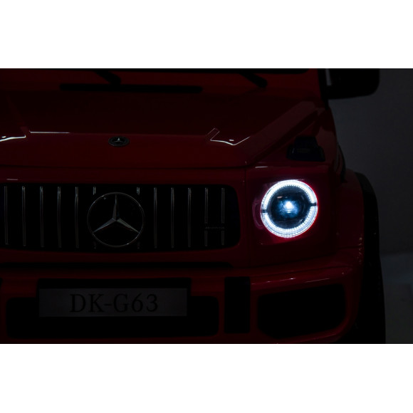 Pojazd Mercedes Benz G63 AMG XXL STRONG Czerwony