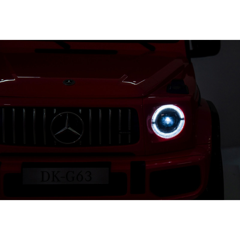 Pojazd Mercedes Benz G63 AMG XXL STRONG Czerwony