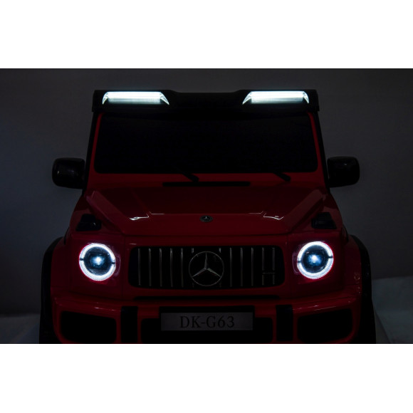 Pojazd Mercedes Benz G63 AMG XXL STRONG Czerwony