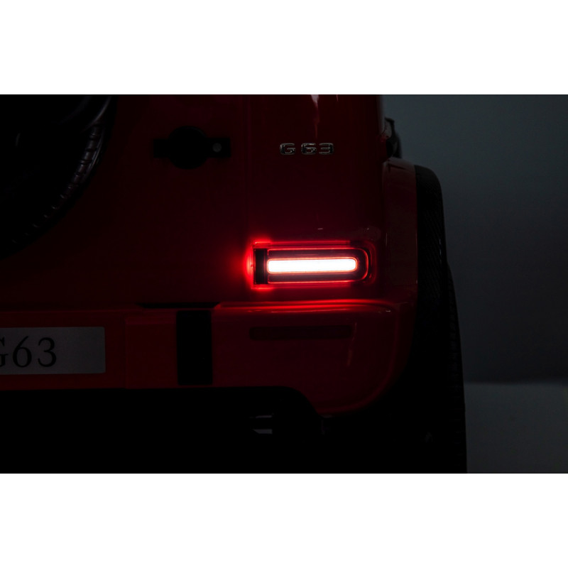Pojazd Mercedes Benz G63 AMG XXL STRONG Czerwony