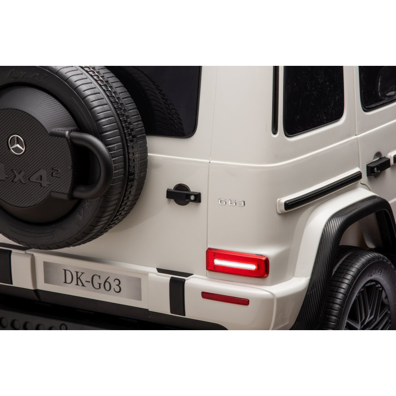 Pojazd Mercedes Benz G63 AMG XXL STRONG MP4 Biały