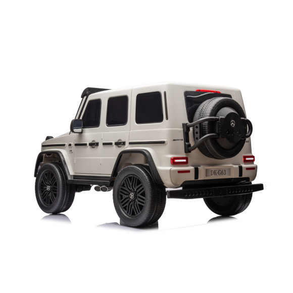 Pojazd Mercedes Benz G63 AMG XXL STRONG MP4 Biały
