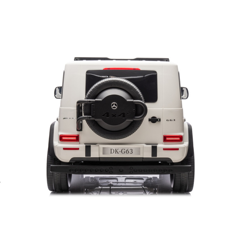 Pojazd Mercedes Benz G63 AMG XXL STRONG MP4 Biały