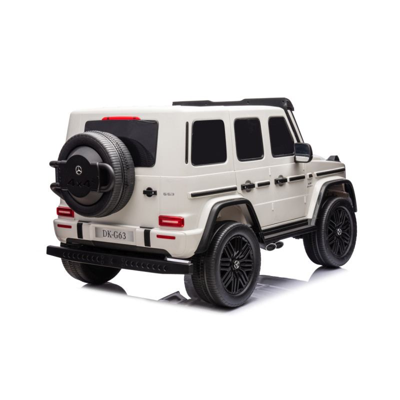Pojazd Mercedes Benz G63 AMG XXL STRONG MP4 Biały