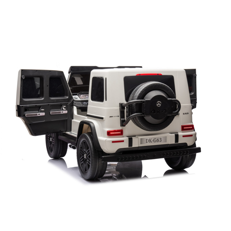 Pojazd Mercedes Benz G63 AMG XXL STRONG MP4 Biały