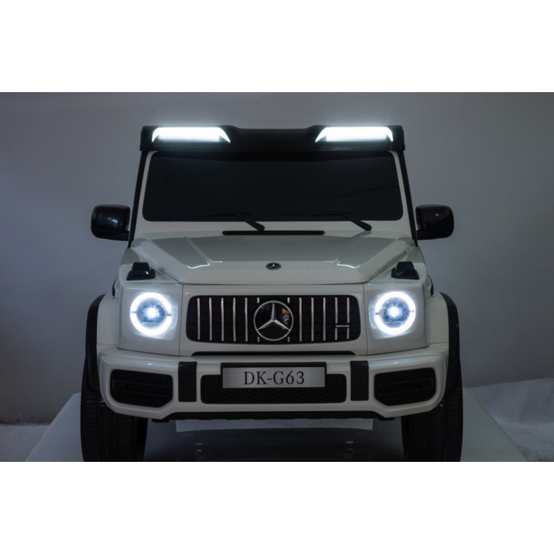 Pojazd Mercedes Benz G63 AMG XXL STRONG MP4 Biały