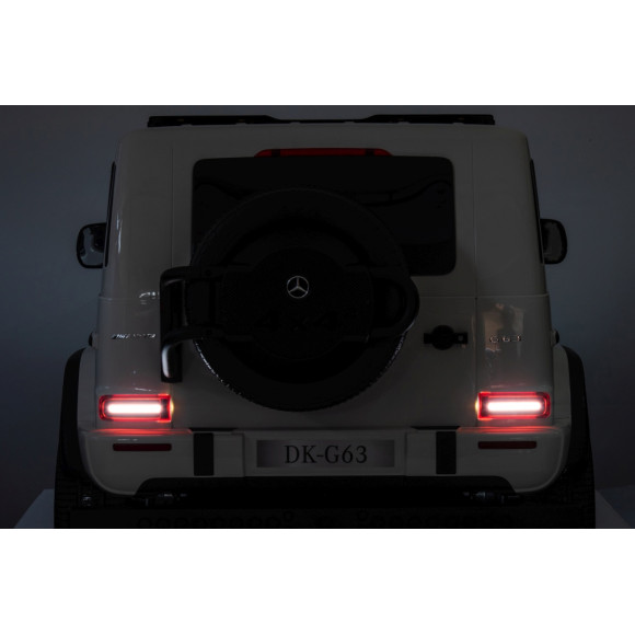Pojazd Mercedes Benz G63 AMG XXL STRONG MP4 Biały