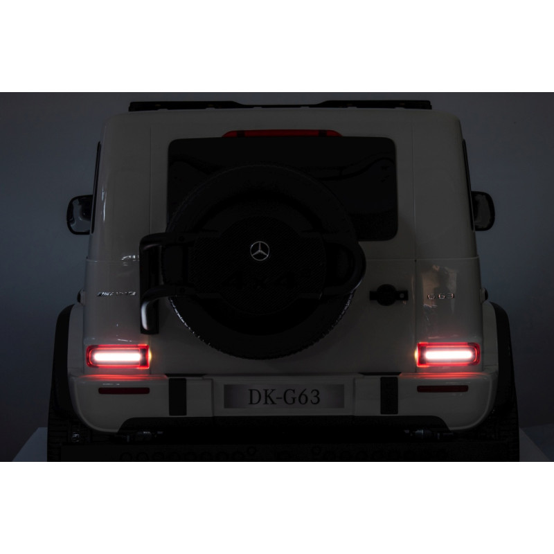 Pojazd Mercedes Benz G63 AMG XXL STRONG MP4 Biały