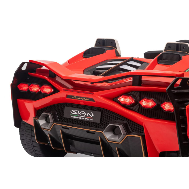 Pojazd Lamborghini SIAN Czerwony