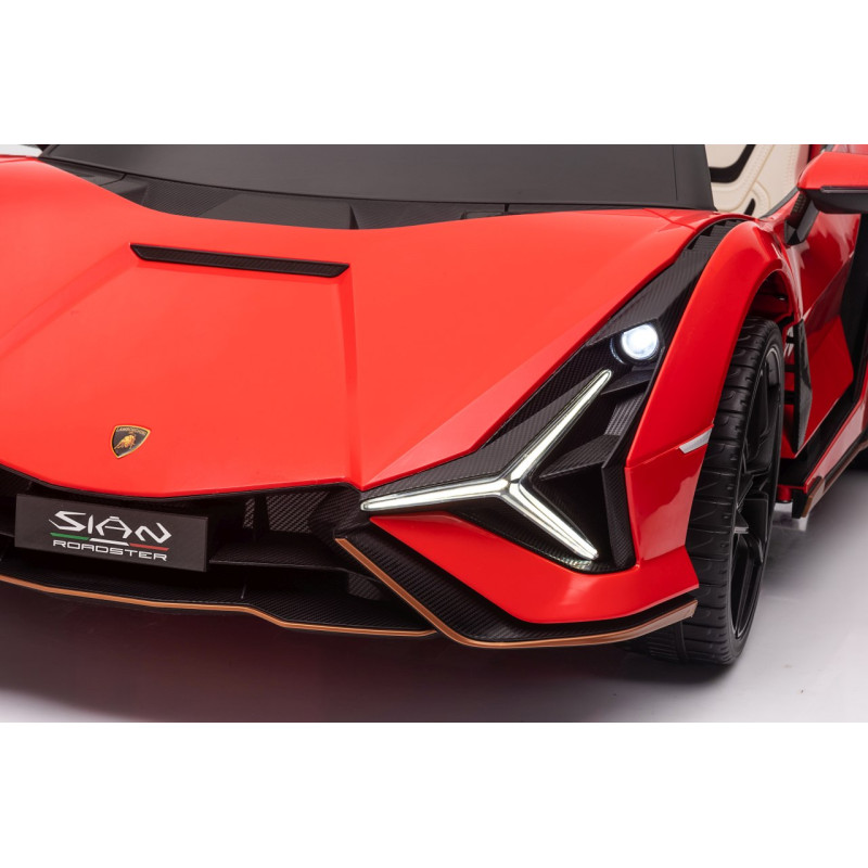 Pojazd Lamborghini SIAN Czerwony