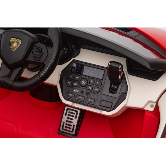 Pojazd Lamborghini SIAN Czerwony