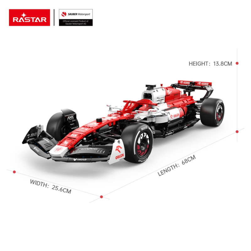 R/C 1:8 Alfa Remeo F1 C42 Klocki 2261el. R/C RASTAR