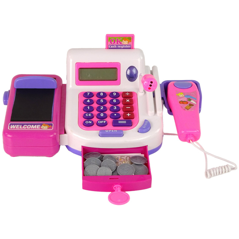 Kasa Sklepowa Fiskalna z Kalkulatorem Akcesoria