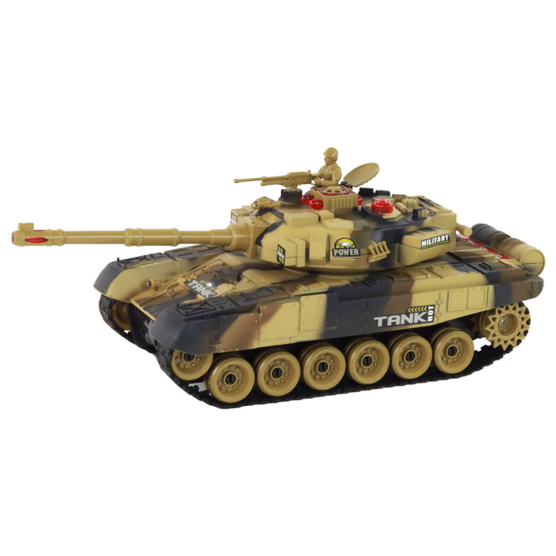 Zestaw Czołgi Walczące Zdalnie Sterowane Czołg War Tank RC Bitwa Podczerwień