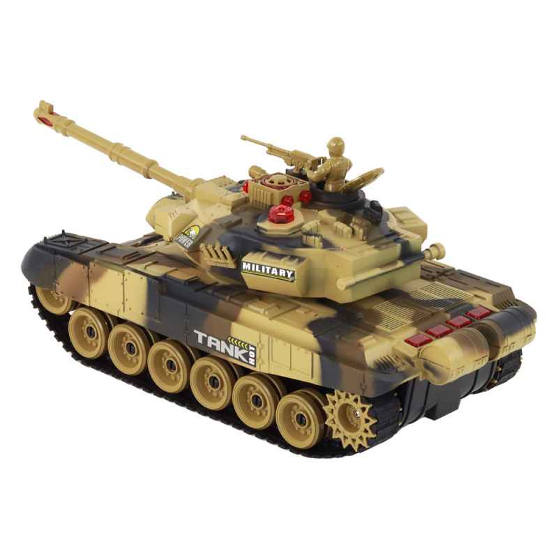 Zestaw Czołgi Walczące Zdalnie Sterowane Czołg War Tank RC Bitwa Podczerwień