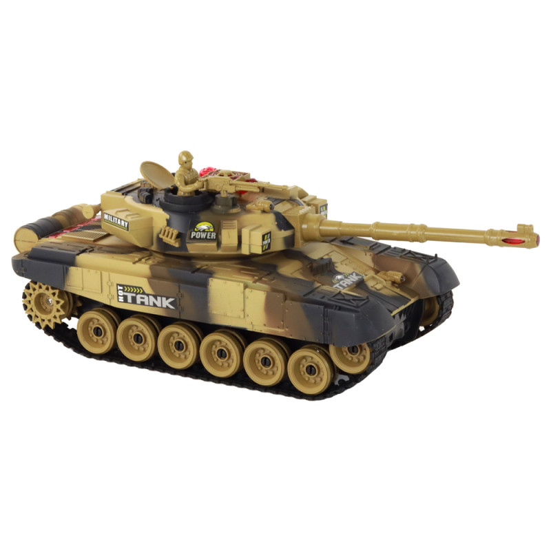 Zestaw Czołgi Walczące Zdalnie Sterowane Czołg War Tank RC Bitwa Podczerwień