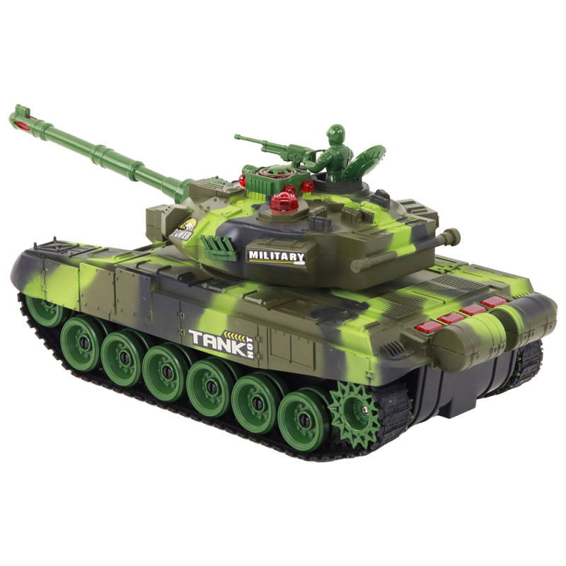 Zestaw Czołgi Walczące Zdalnie Sterowane Czołg War Tank RC Bitwa Podczerwień