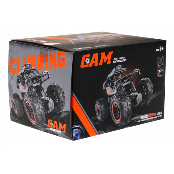 Crawler Cross Country z kamerą Wi-Fi dla dzieci 6+ Zdalnie sterowany model 1:18 Nagrywanie trasy Crawler Cross Country z kamerą Wi-Fi dla dzieci 6+ Zdalnie sterowany model 1:18 Nagrywanie trasy
