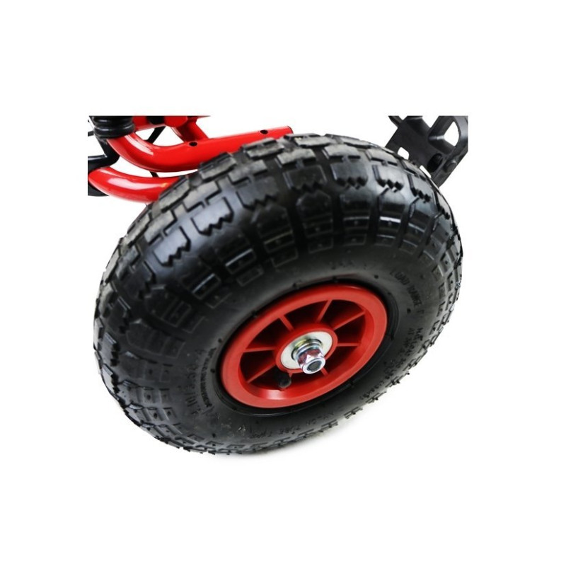 Gokart Czerwony A-15 Pompowane Koła