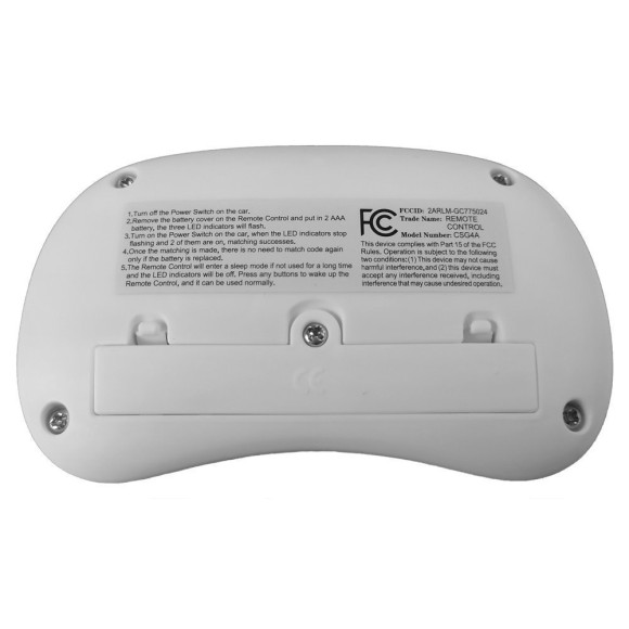 Pilot 2.4G do Auta na Akumulator