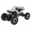 Crawler Monster dla dzieci 6+ Zdalnie sterowany Srebrny model 1:18 Ekstremalna jazda Crawler Monster dla dzieci 6+ Zdalnie sterowany Srebrny model 1:18 Ekstremalna jazda