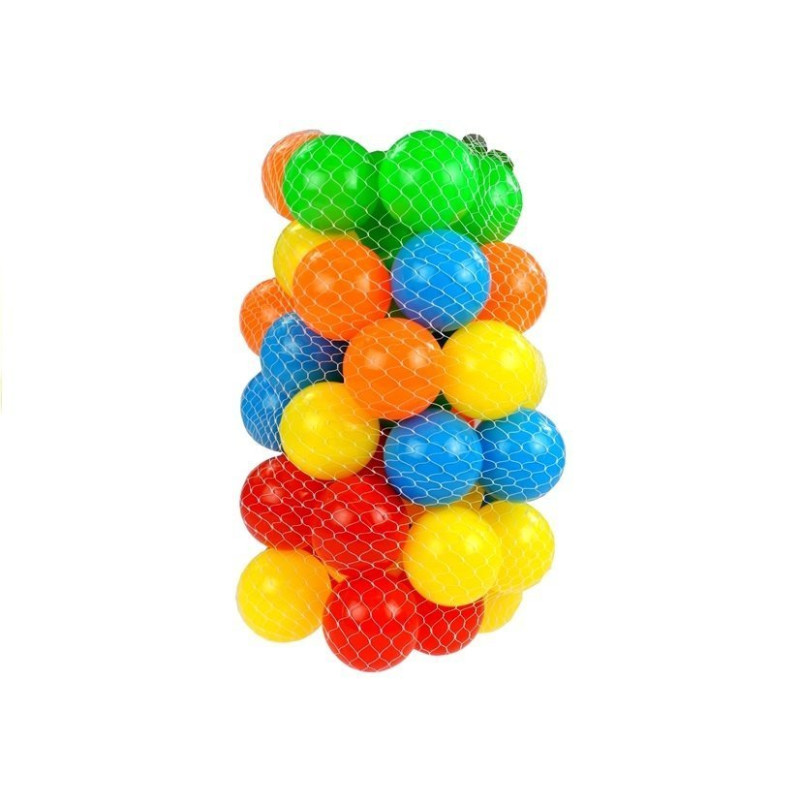 Piłki Do Suchego Basenu W Siatce 50 szt 7cm