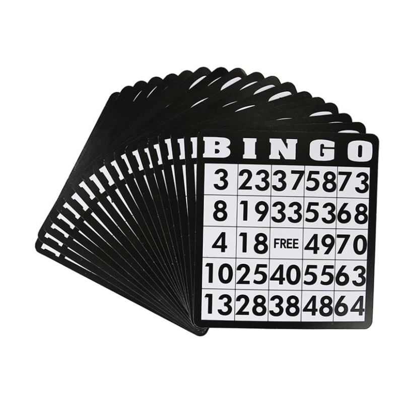 Familijna Gra Losowa Bingo Lotto Metalowe