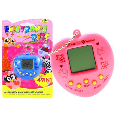 Zwierzątko Elektroniczne Serduszko Tamagotchi Różowe