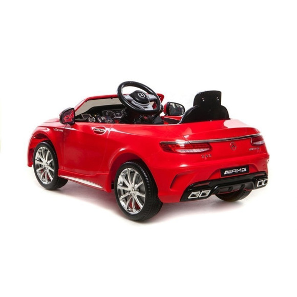 Auto Na Akumulator Mercedes S63 AMG Czerwony Auto Na Akumulator Mercedes S63 AMG Czerwony