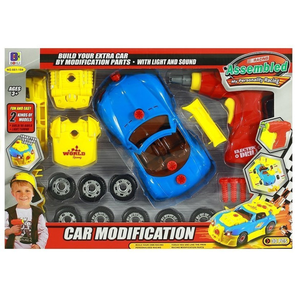 Zestaw do rozkręcania Zmodyfikuj Auto Wiertarka Zestaw do rozkręcania Zmodyfikuj Auto Wiertarka