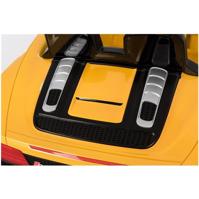 Auto na Akumulator Audi R8 Spyder Żółty Lakierowany