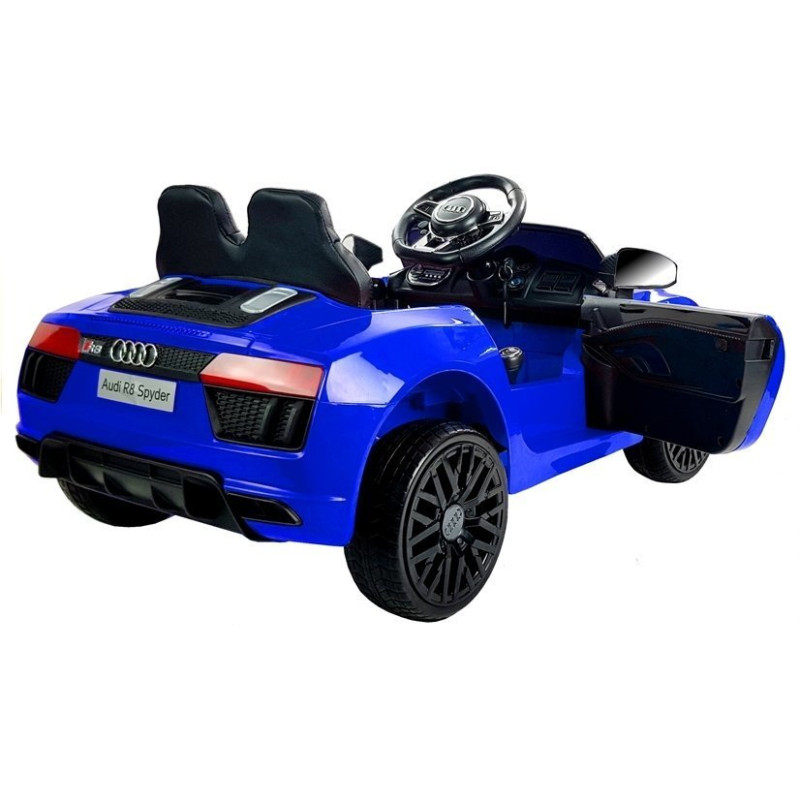 Auto na Akumulator Audi R8 Spyder Niebieskie Lakierowane