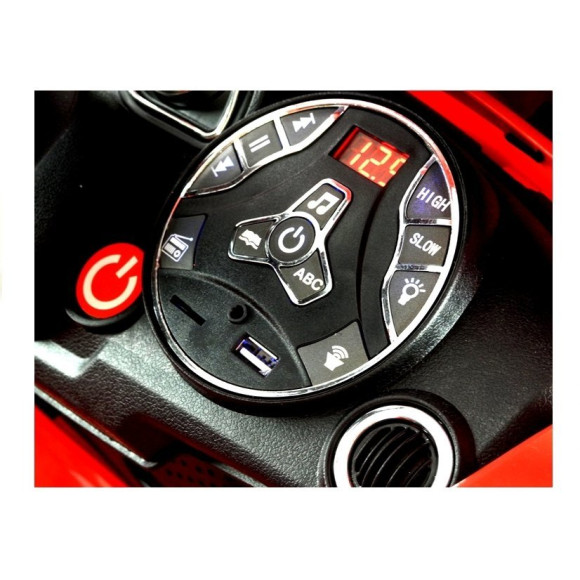 Auto na akumulator Coronet S Czerwony Auto na akumulator Coronet S Czerwony