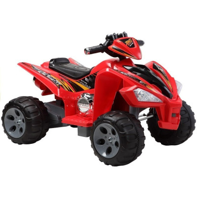 Quad na Akumulator Duże Koła Czerwony