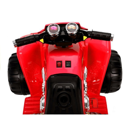 Quad na Akumulator Duże Koła Czerwony Quad na Akumulator Duże Koła Czerwony